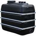 Raumspartank 2500 Liter Schwarz Aus Lebensmittelechten Pe - Graf