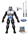 TMNT Cartoon Ultimate Chrome Dome AF Actionfigur Neca
