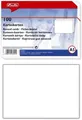 Karteikarten A5 blanko Herlitz weiß 1437117-WE