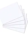 100x herlitz Karteikarten DIN DIN A5 blanko weiß 170g/qm BLANKO Karteikarte