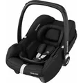 Maxi-Cosi CabrioFix i-Size, Federleichte Babyschale (nur 3,2kg), Kindersitz inkl. Sonnenverdeck & Neugeborenen Einlage, 0-12 kg, Essential Black - Schwarz