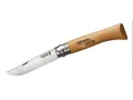 Opinel Taschenmesser Carbon Größe 10, nicht rostfrei Holzgriff