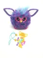 Furby interaktives Plüschspielzeug lila 15cm, leuchtet, spricht Deutsch