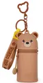 Legami - Münztasche mit Schlüsselanhänger Teddy Bear - Mini Kawaii 5 x 12 x ...