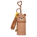 LEGAMI Münztasche Schlüsselanhänger Mini Kawaii TEDDY BÄR für Münzen Ohrhörer
