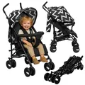 Kinderwagen Elia Buggy Klein Zusammenklappbar bis 15 Kg Moskitonetz Einkaufskorb
