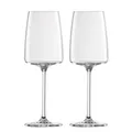 ZWIESEL GLAS Serie VIVID SENSES Weinglas leicht & frisch 2 Stück Inhalt 363 ml