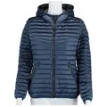 Colmar Winterjacke Übergangansjacke (warm, Daunen Steppjacke, feste Kapuze) blau Damen blau L (44)