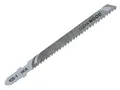 DEWALT HCS Stichsägeblatt für Holz DT2165 (100mm Gesamtlänge, 73mm Arbeitslänge, max. Schnitttiefe: 30mm, für gerade, feine Schnitte in Holz, Holzwerkstoffen und Kunststoffen) 5 Stück