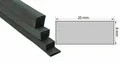 EPDM Vierkant Quadrat Moosgummi Profil Dichtung Gummi Band SMI VKP8x20 mm Z