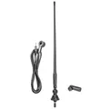 tomzz Audio 1000-001-1 Hochflexible Universal Gummi Antenne AM/FM UKW ca. 1,3m Kabel DIN+ISO Stecker Auto Boot Traktor Outdoor