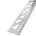 250cm Fliesenschiene Alu (eloxiert) 8mm Eckprofil Quadratprofil Kantenprofil