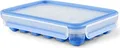 EMSA 514549 CLIP & CLOSE Eiswürfelbox, 5145, Eiswürfelbehälter, Blau, Transparent, Polypropylen (PP), Thermoplastisches Elastomer (TPE), Deutschland, 165 mm, 226 mm