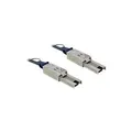 DeLOCK - Externes SAS-Kabel - SAS 6Gbit/s - 4x Shielded Mini MultiLane SAS (SFF-8088), 26-polig (M) - 4x Shielded Mini MultiLane SAS (SFF-8088), 26-polig (M) - 2 cm (83571)