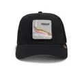 Goorin Bros. Catch You Later - Canvas Trucker Cap Black Basecap Mesh Kappe Fisch