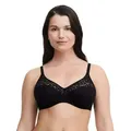 Chantelle Bügel-BH NORAH weiche Spitze, blickdichtes Gewebe schwarz 70