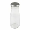 Dr. Oetker Smoothie Flasche 250 ml, Liebevoll Hausgemacht, Glasflasche, Silbern