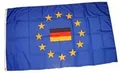 Fahne/Flagge Europa mit Deutschlandfahne 90 x 150 cm