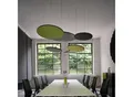 Deckensegel-Set ceiling round Deckenträger Farbe: anthrazit, Größe: 50x50x2,5cm