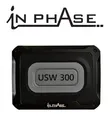 Kompakter, aktiver, verstärkter 300-W-Subwoofer unter dem Sitz In Phase USW300