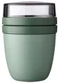 Mepal Ellipse Lunchpot Müslibecher, 500+200ml, nordic sage