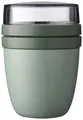 MEPAL Speisebehälter Ellipse nordic sage 0,5 + 0,2 l 107648094700
