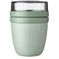 Mepal Lunchpot "To Go"  Ellipse ¦ grün ¦ Kunststoff ¦ Maße (cm): H: 15,1  Ø: 10.7