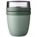 MEPAL Speisebehälter Ellipse nordic sage 0,5 + 0,2 l, 1 St.