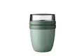 Mepal Ellipse Lunchpot Müslibecher, 500+200ml, nordic sage