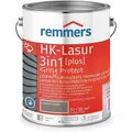 Hk-lasur 3in1 Grey Protect [plus] Graphitgrau, Matt, 5 Liter, Holzlasur, Premium Holzlasur Außen, Natürliche Grautöne, 3in1 Holzschutz - Remmers