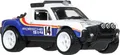 Hot Wheels Porsche 914 Safari Autokultur-Fahrzeug, hochwertiges Spielzeugauto im Maßstab 1:64 aus Druckguss mit Real Riders-Reifen und Metall-/Metallk