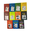 11 Stück - Gregs Greg's Tagebuch 1-4 und 7-12 + Wimpy Kid Old School - Gebunden
