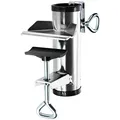 com-four® Sonnenschirmhalter aus Metall - Schirmständer für Balkon, Terrasse oder Tisch - Balkon-Schirmhalter XL (01 Stück - Ø 25-38mm)