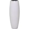 Vivanno Bodenvase Magnum 37 cm x 37 cm x 100 cm Hochglanzweiß