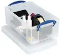 Really Useful Box 5 Liter Schuh-Aufbewahrungsbox, Transparent
