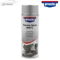 presto Thermo Lack Spray silber Spraydose hitzebeständig bis 800 Grad 400ml