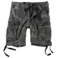 SURPLUS Cargoshorts AIRBORNE Vintage Cargoshort blackcamo Cargostyle schwarz XXXL