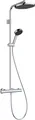 hansgrohe Activera S Duschsystem 240, 1 Strahlart, EcoSmart+, mit Ecostat Fine