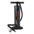INTEX Double Quick III Doppelhub Pumpe Luftpumpe 48cm für Luftbett Boot