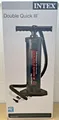 Intex 68615 Double Quick III Handpumpe 48cm Luftpumpe 4 Düsen schwarz Neu OVP