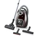 SIEMENS VSZ7A400 Z 7.0 Bodenstaubsauger mit Beutel Polsterdüse XXL, 650 W schwarz, Taupe, leise 69dB(A)