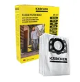 Beutel Karcher KFI 357 WD2 WD3 Vlies Filter Packung 4 2.863-314.0 Original Teil
