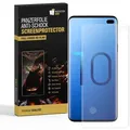 2x 9H Nano-Glass für Samsung Galaxy S10 Plus FULL CURVED 3D KLAR Anti-Shock Anti-Bruch Anti-Stoß Anti-Schmutz Panzernanoglas Displayschutz Schutzfolie Panzerfolie Panzerglas Screen-Protector