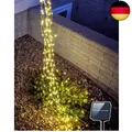 Joycome Solar Lichterkette Aussen 1M 100 LED Lichterschweif, Wasserfall