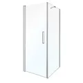Kerra Monica Duschkabine 90x90 ohne Duschwanne, Chromprofile, 6 mm ESG