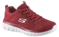 Skechers Graceful - Get Connected Sneaker Freizeitschuh, Halbschuh, Schnürschuh für die Maschinenwäsche geeignet