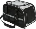 TRIXIE Tiertransporttasche Wohn- & Transporttasche Valery - schwarz/grau - 29 × 31 × 49 cm