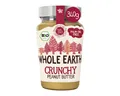 Whole Earth Nussaufstrich, Whole Earth Bio Peanut Butter Crunchy Erdnussbutter Packung 340g