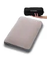 qeedo Comfort Pillow - Max, kompaktes Reisekissen aus Memory Foam (55 x 35 cm) komprimierbar, waschbarer Bezug aus Polyester, Kissen für Camping, Hotel, Ferienwohnung, Home-Bereich