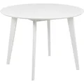ebuy24 Roxby Esstisch Ø105 cm Weiß